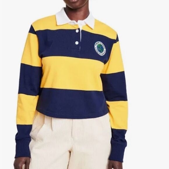 Rowing Blazers Tops - Women's Rowing Blazers Rugby Long Sleeve Top